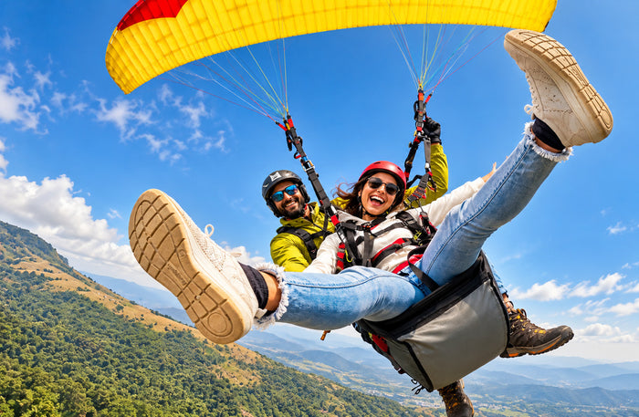 Breathtaking 10-Minutes Tandem Paragliding Experience in Kamshet with Free Video and Photos