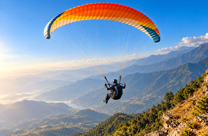 Epic Tandem Paragliding Weekend Flight Above Kamshet and The Sahyadri Hills