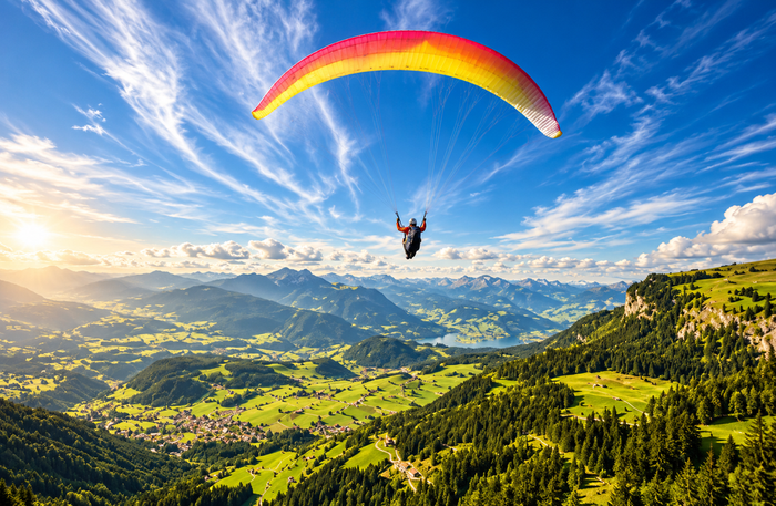 Breathtaking Tandem Paragliding Experience Over Jim Corbett with Himalayan Views
