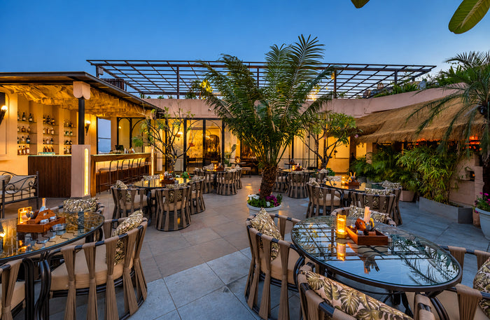 Aban by Thai High New Delhi - Romantic Rooftop Dining Experience for Two