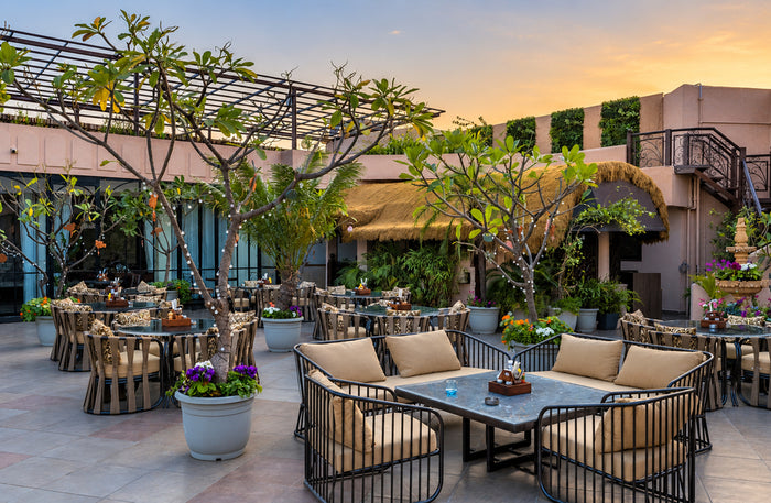 Aban by Thai High New Delhi - Romantic Rooftop Dining Experience for Two