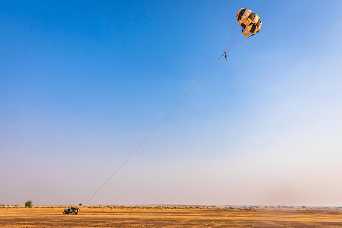 Parasailing in Khuri