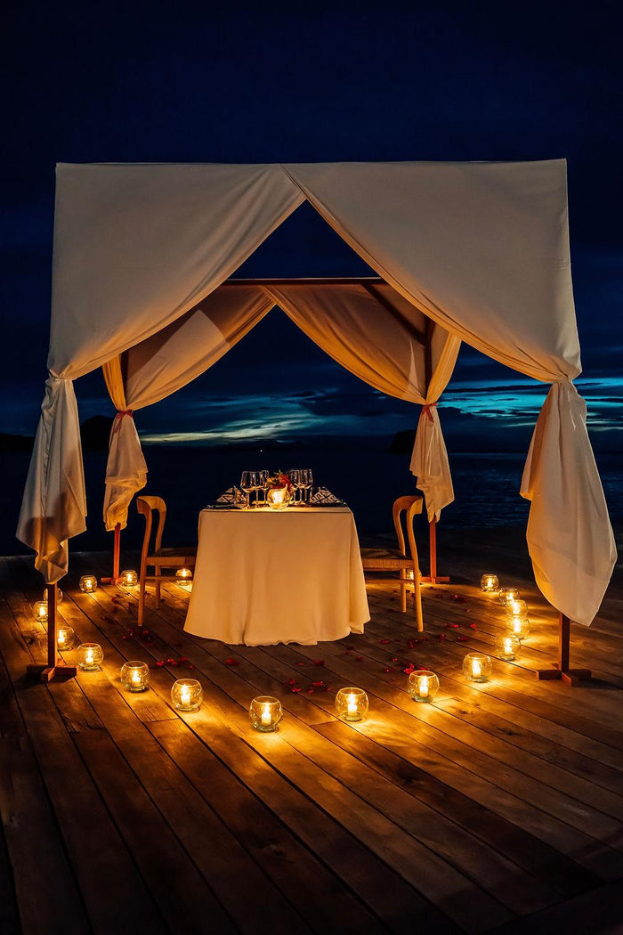 Romantic Floating Cabana Dinner Experience for Two in Mumbai