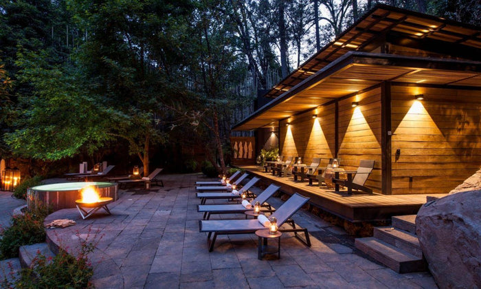 Scenic Private Bonfire Experience at The Riverwood Forest Retreat, Kanha