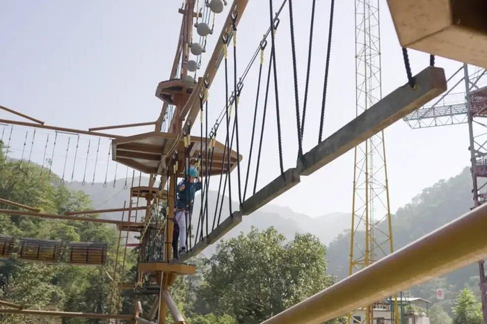 Rope Course in Rishikesh