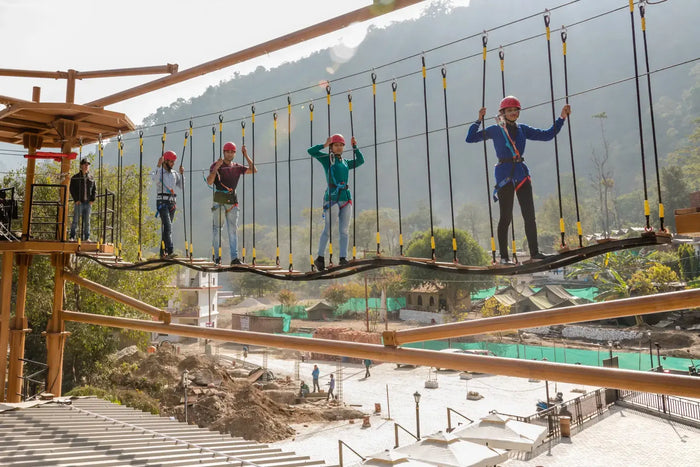 Rope Course in Rishikesh