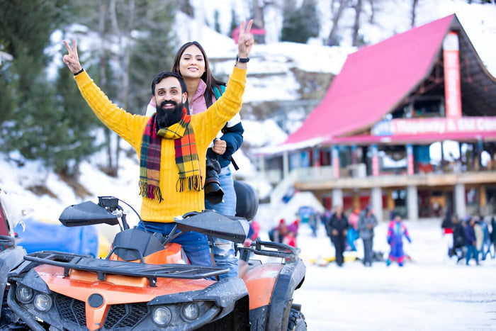 ATV Ride in Solang Valley, Manali
