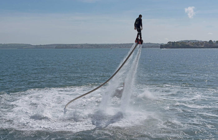 Flyboarding in Rishikesh
