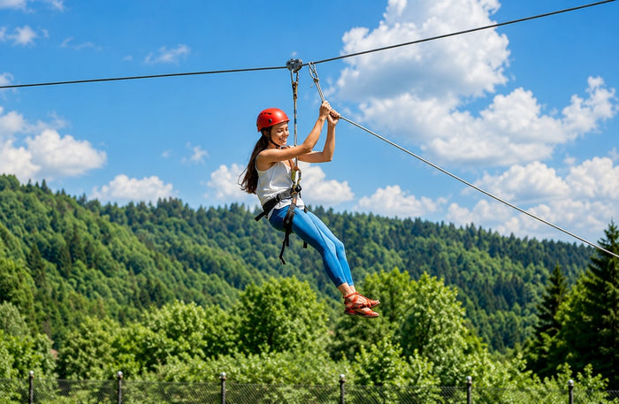 Ziplining Adventure Gift Box: Choose from 10+ Thrilling Zipline Experiences Across India