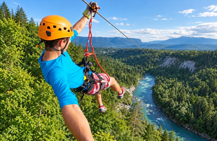 Ziplining Adventure Gift Box: Choose from 10+ Thrilling Zipline Experiences Across India
