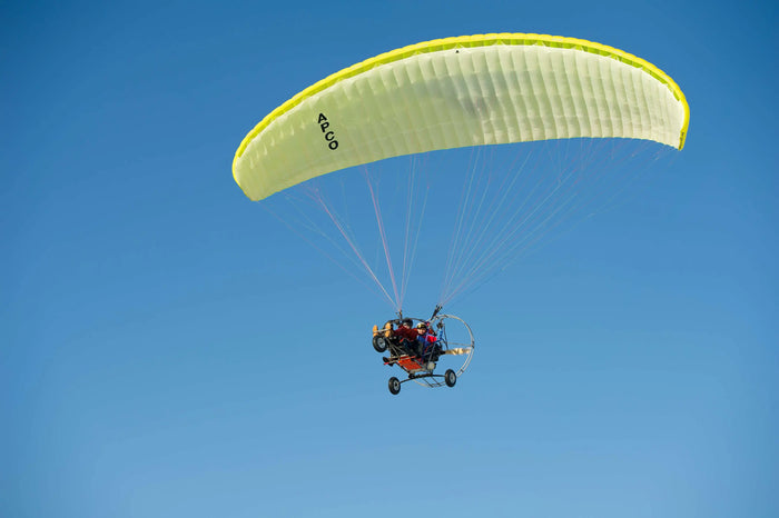 Powered Paragliding at Colva Beach, Goa