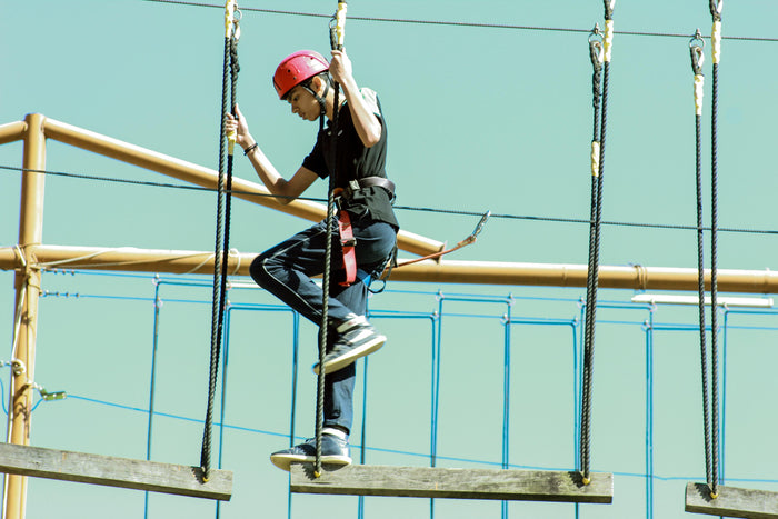 Rope Course in Rishikesh