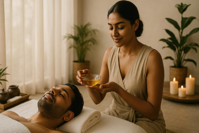 Relaxing 120-Minute Spa Package with Abhyanga, Shirodhara and Podikizhi at Ayurville – Ayurvedic Treatment & Spa Kochi