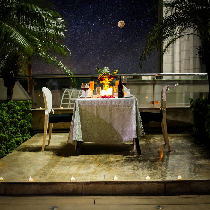 Starry Romantic Poolside Dining by Radisson