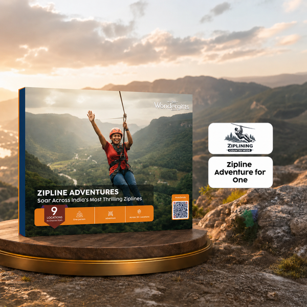 Zipline Adventure Gift Box: Adrenaline-Packed Zipline Experiences Across India