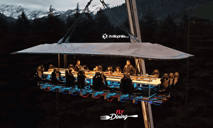 Extraordinary FlyDining Experience Above the Himalayas in Manali