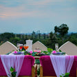 Romantic open air dinner