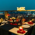 Balcony dining by Holiday inn