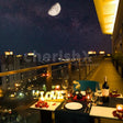 Balcony dining by Holiday inn