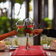 Indoor candlelight dinner at Dilli 32, The Leela Ambience Convention Hotel, Delhi