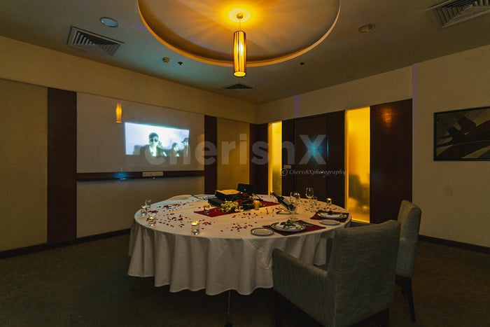 Private movie & dining at Radisson