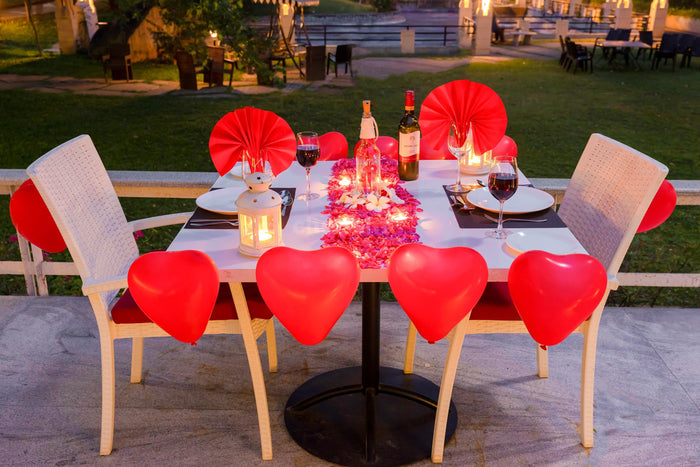 Open Air Candle Light Dinner At Ellaa Hotel