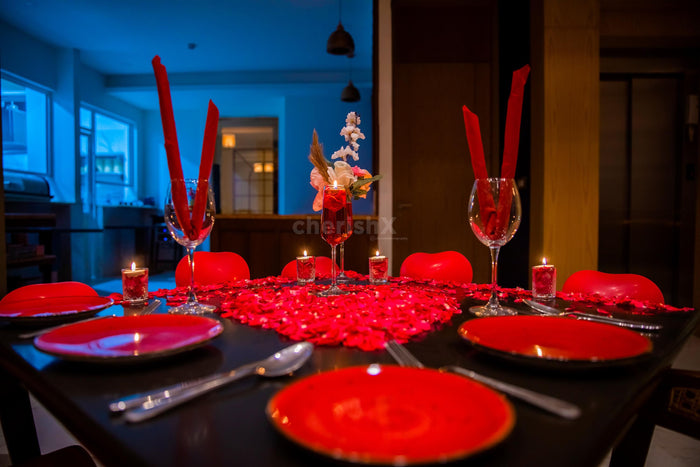 Memorable Candle Light Dinner At Ellaa Residencies