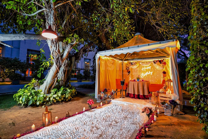 Luxury Cabana Dinner at Hyatt Gurgaon
