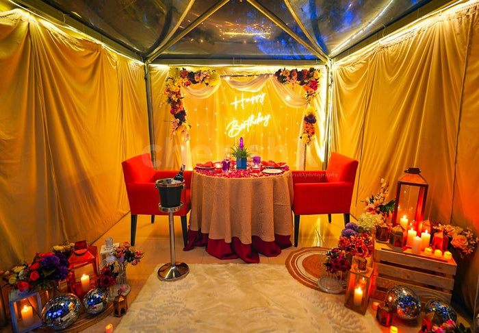 Luxury Cabana Dinner at Hyatt Gurgaon