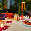Couple's Outdoor Dining at Hyatt