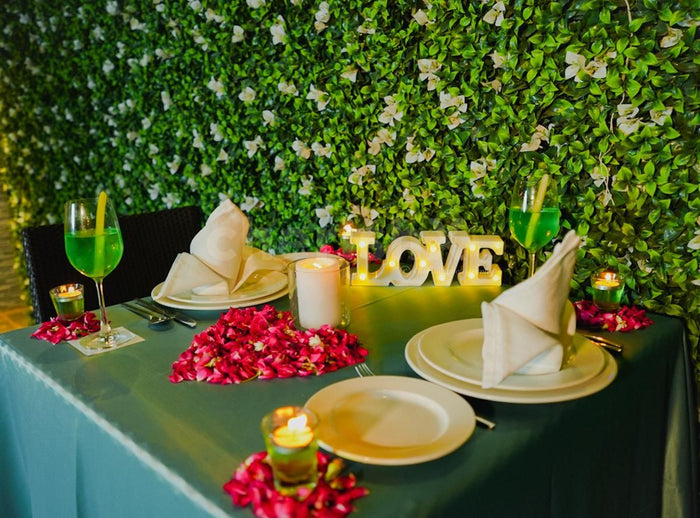 Outdoor Romantic Dining by Radisson