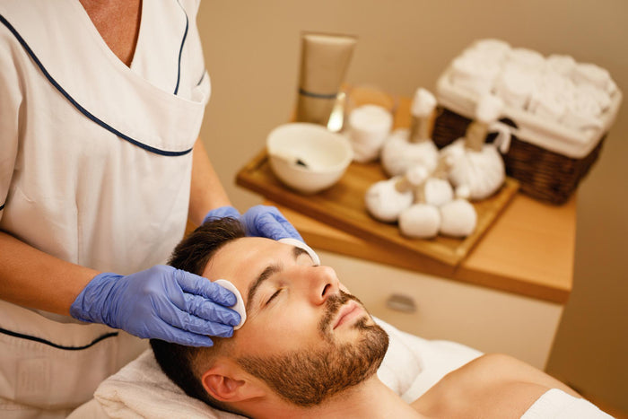 Stylish 45-Minute Hair Spa Experience for Men at The Qalm Spa & Salon, Indore Marriott Hotel in Indore