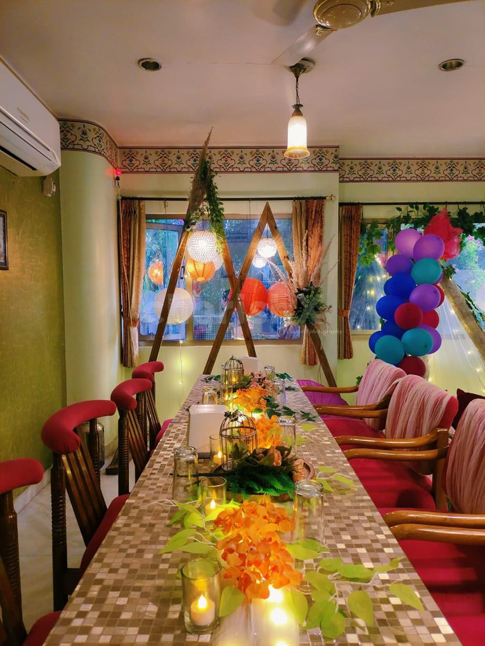 Private Group Dining in Peacock Garden