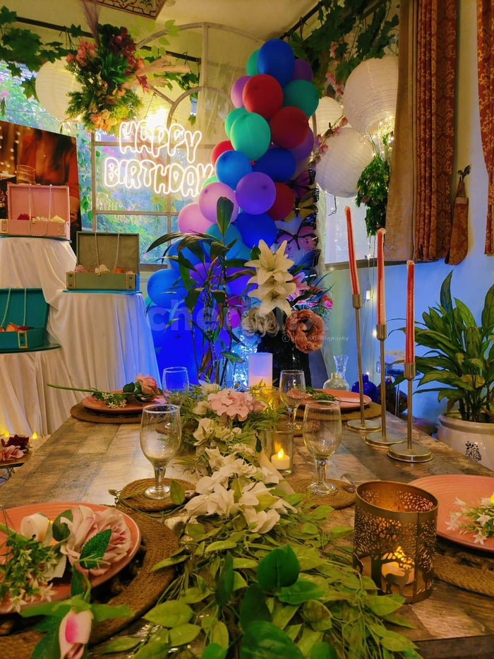Private Group Dining in Peacock Garden