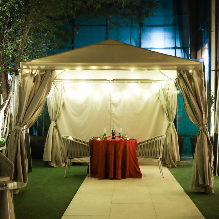 Romantic Cabana Alfresco Romance by Hilton
