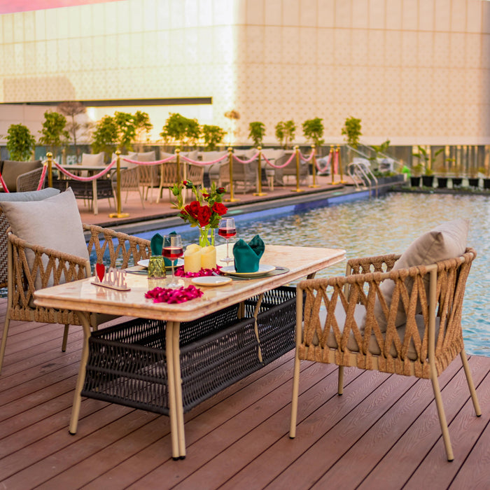 Elegant Poolside Dining At Ramada