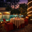 Candlelight Dinner at Poolside