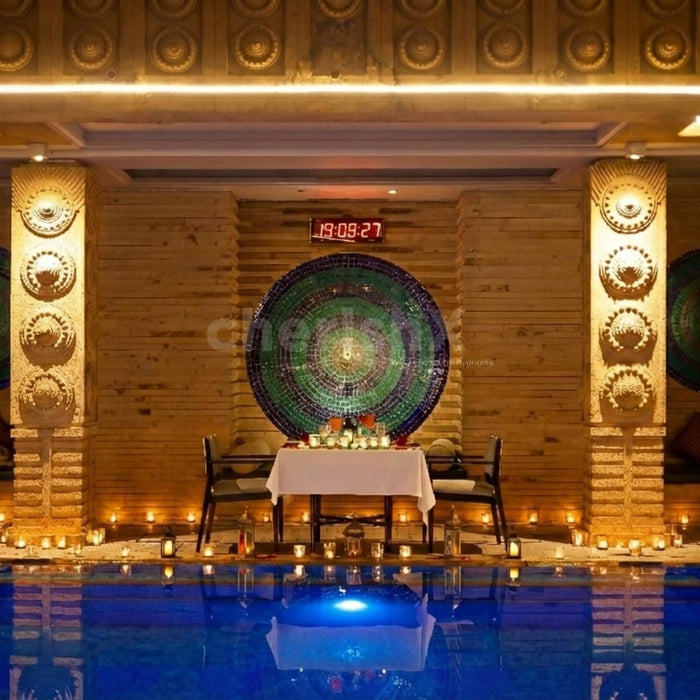 Poolside Romantic Candlelight Dinner at Marriott