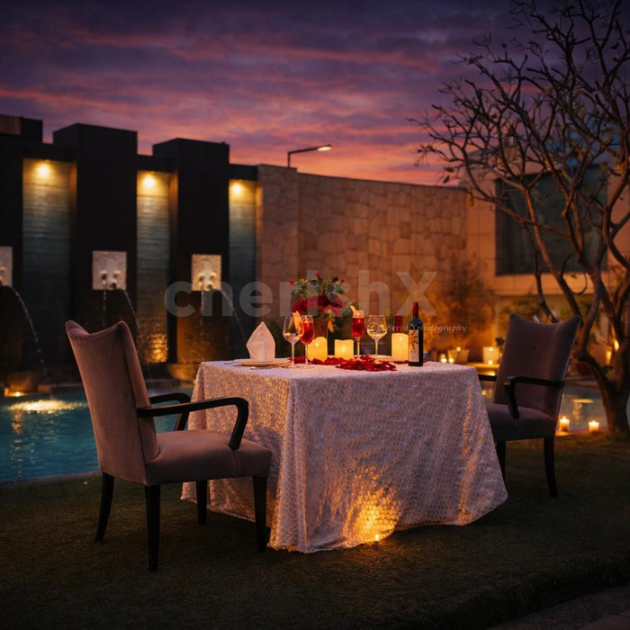 Serene Pool Dining by Park Plaza