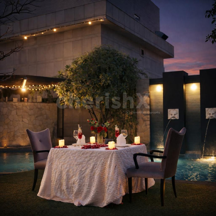 Serene Pool Dining by Park Plaza