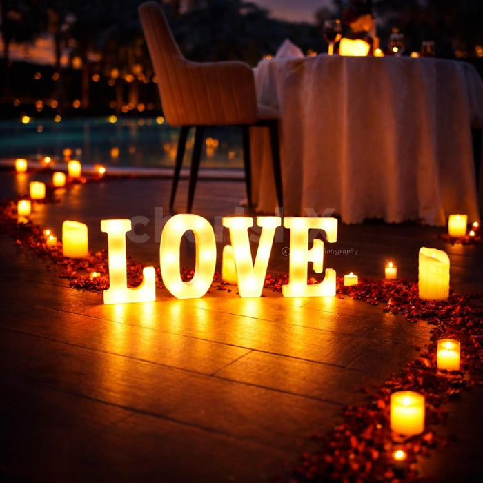 Luxurious Poolside Candlelight Dining at Atrio