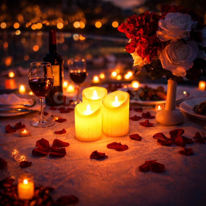 Luxurious Poolside Candlelight Dining at Atrio