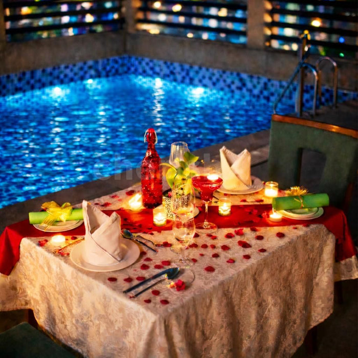 Azure Poolside Romance at Fortune Hotel