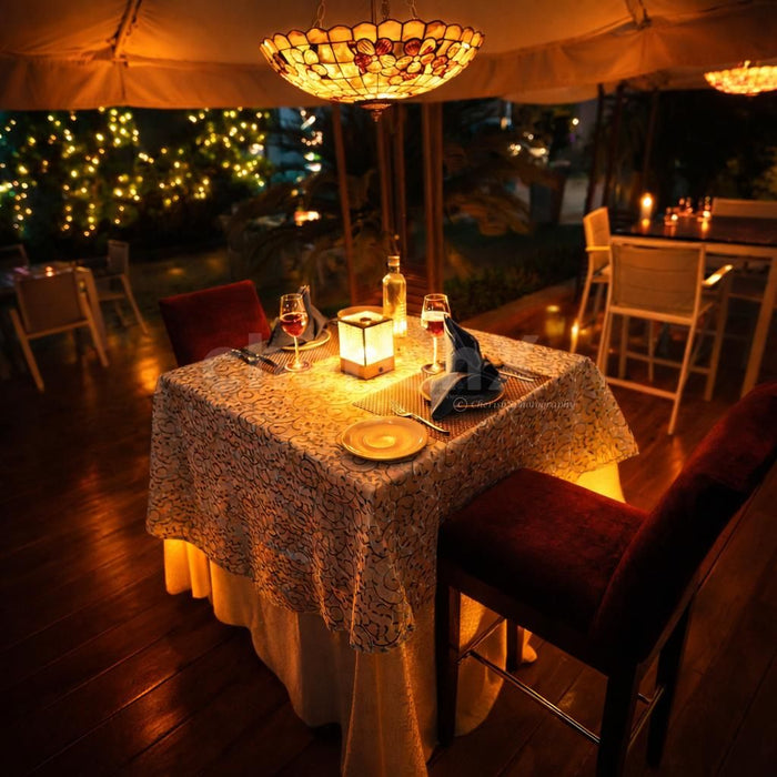 Starlit Gazebo Dining at Double Tree by Hilton