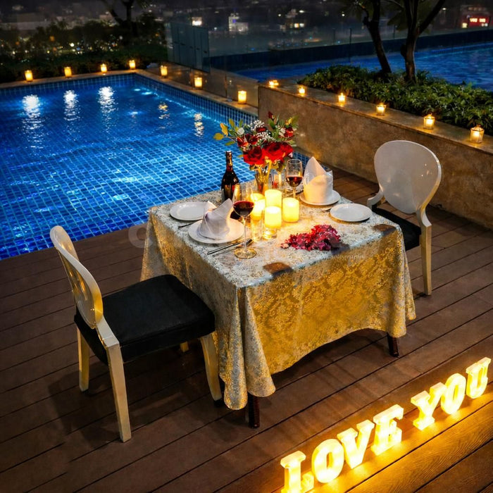 Private Luxury Poolside Dining by Radisson Blu