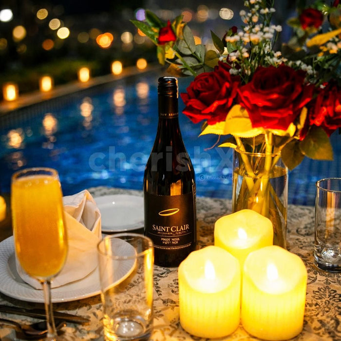 Private Luxury Poolside Dining by Radisson Blu
