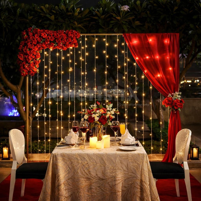 Luxury Proposal Poolside Dining by Radisson