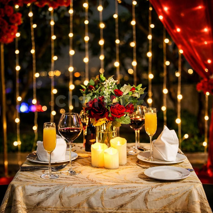 Luxury Proposal Poolside Dining by Radisson