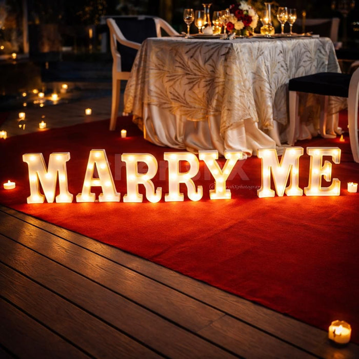 Luxury Proposal Poolside Dining by Radisson