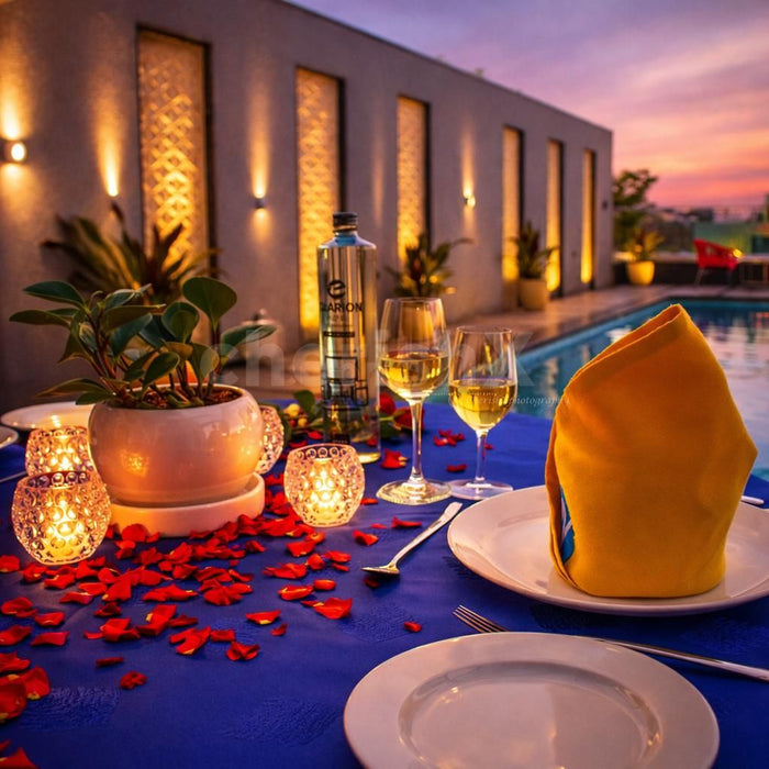 Poolside Romantic Dinner by Hotel Clarion
